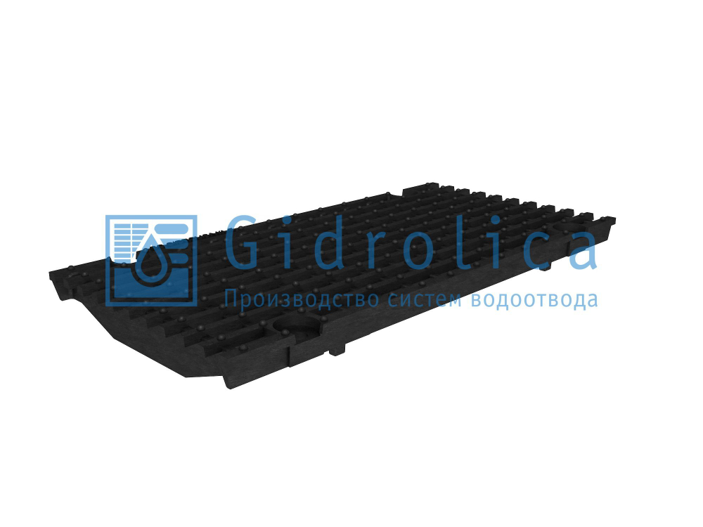 Решётка водоприёмная чугунная ячеистая РВЧЯ - RU22722 - 20 (E600) - 50x24,7x2,5 - 2,7/1,3