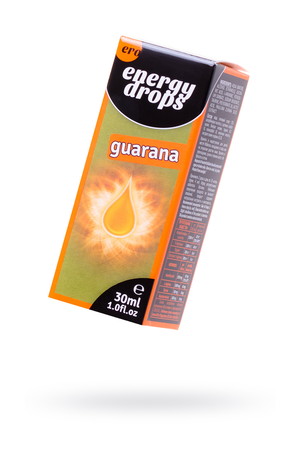 Возбуждающие капли Energy drops guarana 30 мл