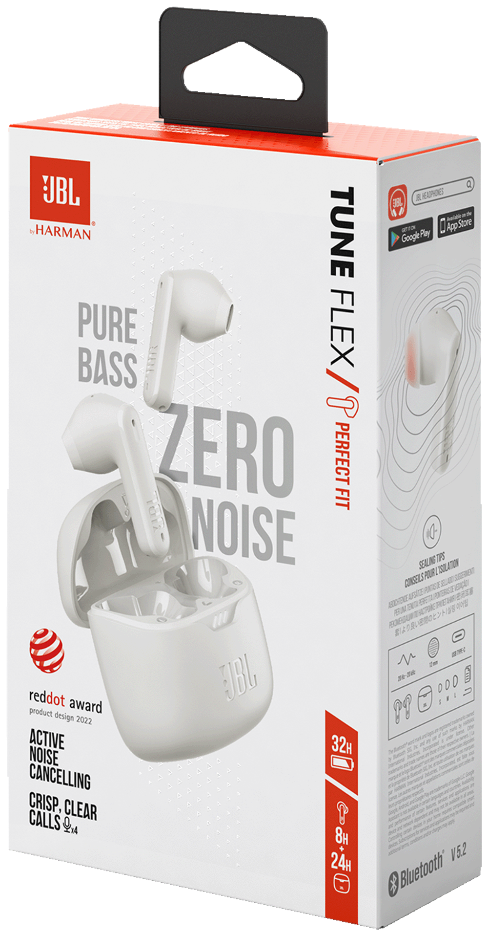 Беспроводные наушники JBL Tune Flex JBLTFLEXWHTAM White - 11
