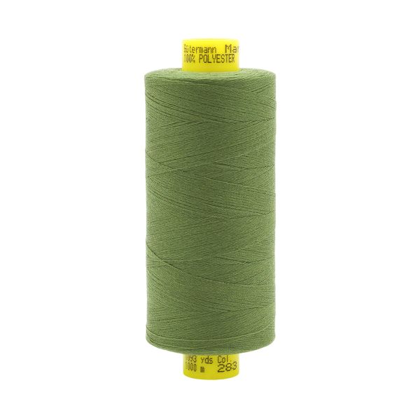 Нитка Gutermann Mara 150 (1000 метров), 1 кат., особо тонкая | 283 умеренный папортник