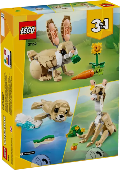 Конструктор LEGO Creator 31162 Милый кролик, 3в1