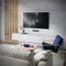 Розетка телевизионная TV+RJ45 кат. 6 Voltum S70 Титан VLS060706