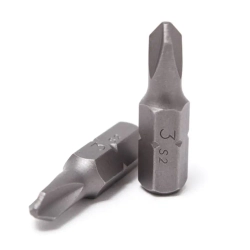Бита 3-лучевая №2х25мм,1/4''(20шт/уп) RockForce RF-122S2502
