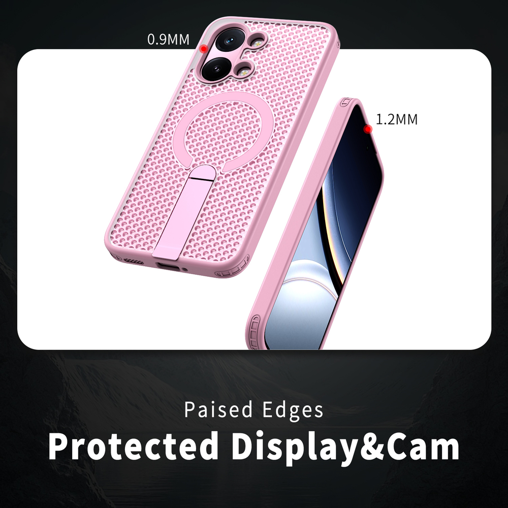 Прозрачный чехол Mesh Pro Magnetic Case для Poco X8 Pro Max 5G