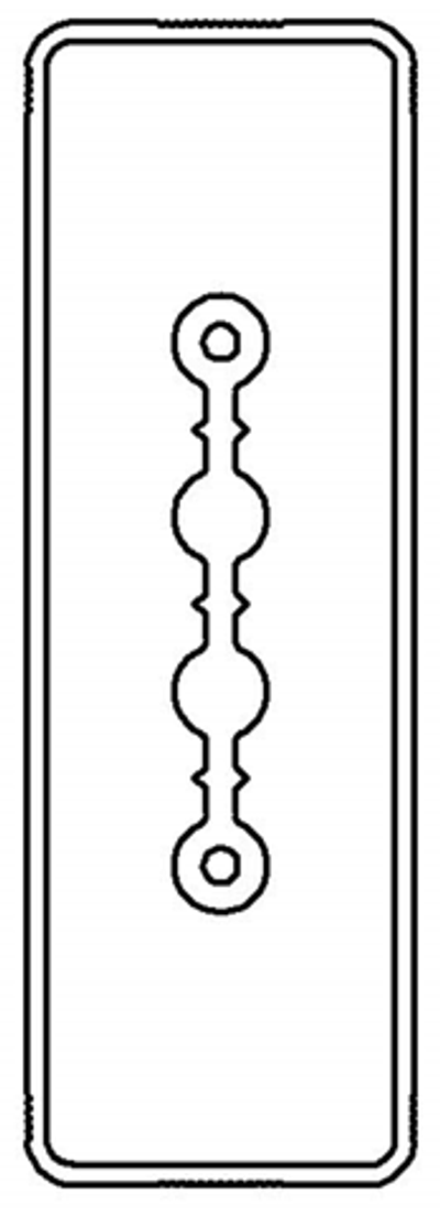 Секция прямая шинопровод 3+0 то L=3000мм, Cu, 2P, 40A