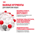 Royal Canin Siberian Adult Сибирская Эдалт Корм сухой для взрослых кошек сибирской породы от 1 года и старше 400г