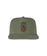 VAN DEER бейсболка Classic Flat Cap OSFA (khaki)