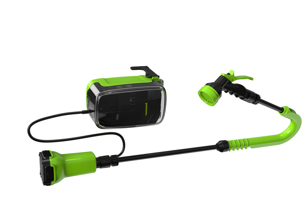 Насос аккумуляторный для полива из бочки Greenworks G24SWP Арт. 3401007UB, 24V, c АКБ 4Ач и ЗУ