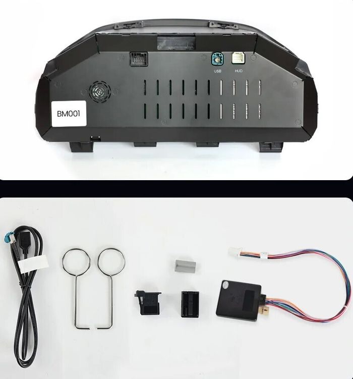 Электронная панель приборов BMW X4 F26 2014-2018 - RDL-1261-x4 с LCD / ЖК 12.3" экраном QLED
