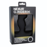 Черный вибромассажер простаты Nexus G-Rider+ - 12,6 см. (Цвет: черный)
