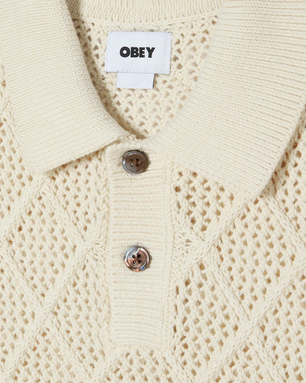 Джемпер-поло Obey Eryk Polo Sweater