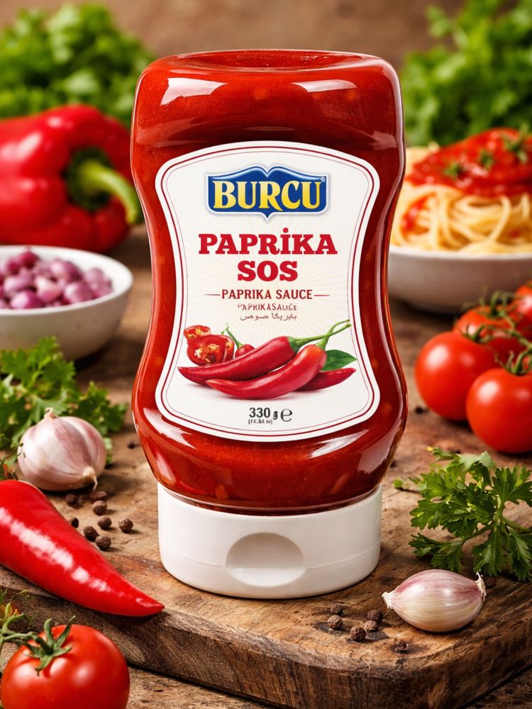 Соус Burcu Паприка 330 г x 4 шт