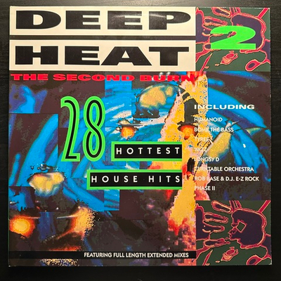 Сборник Deep Heat 2 - The Second Burn 2LP (Англия 1989г.)