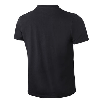 Мужское теннисное поло Tennis-Point Camo Dazzle T-Shirt Men - Black, Multicoloured
