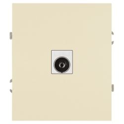 Розетка ЭРА Arktik 16-3101-02 TV одиночная слоновая кость | Эра Arktik