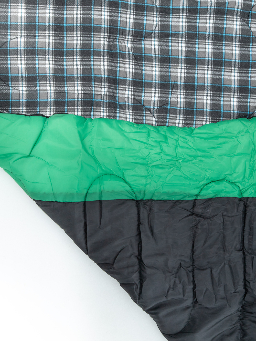 Спальный мешок MAXFORT EXTREME L-zip от -27С(одеяло с подголов фланель 195+35*90см)INDI