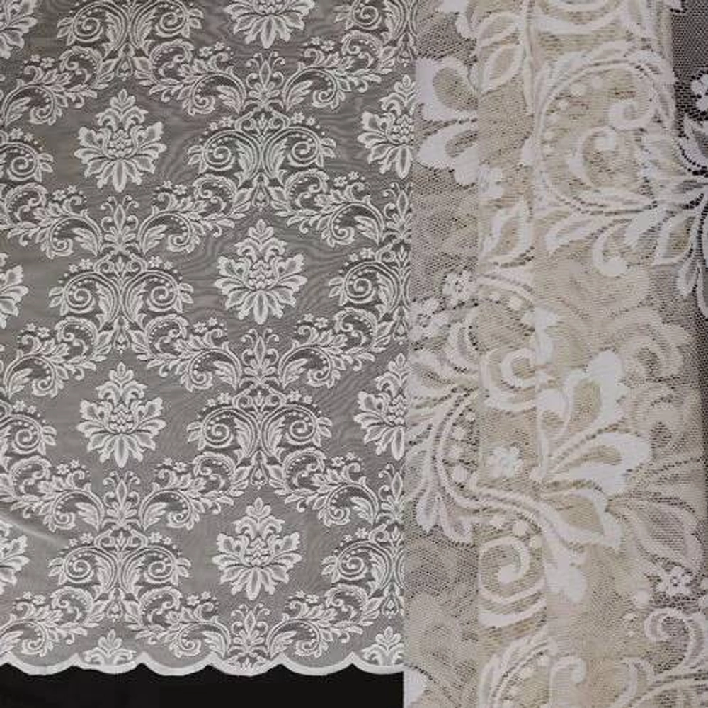 Тюль двухцветная HX Шампань 180 см BL 17366 413.6