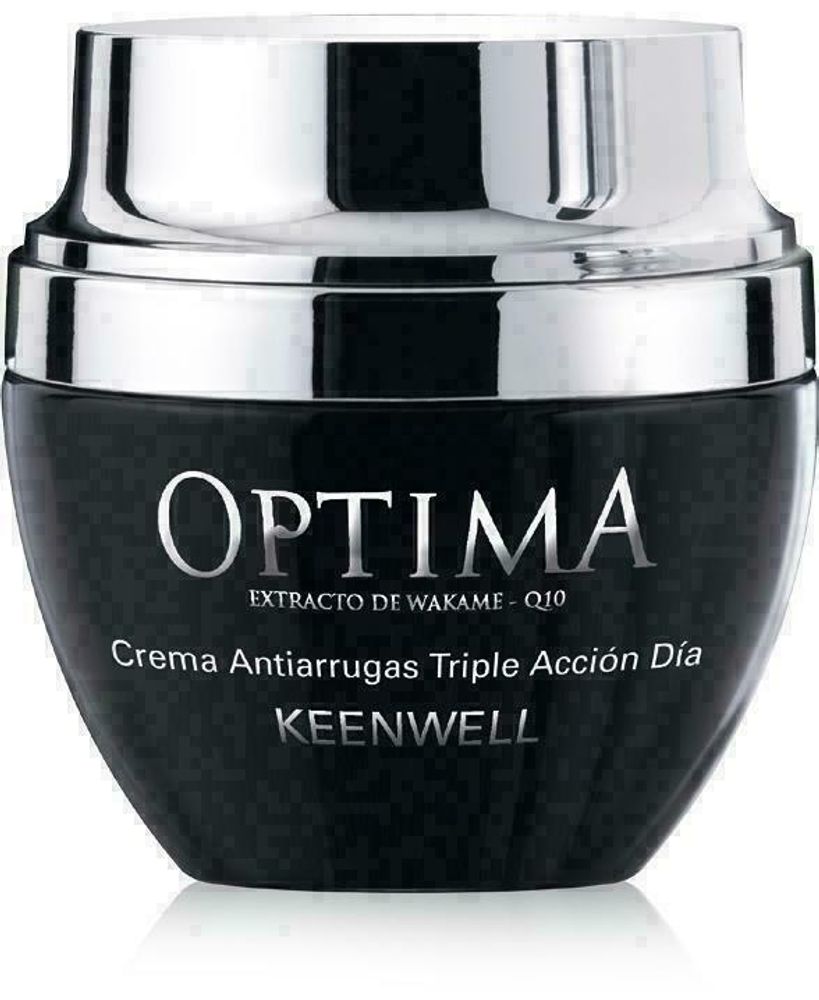 Дневной крем тройного действия против морщин KEENWELL Optima Crema Antiarrugas Triple Accion Dia 50мл