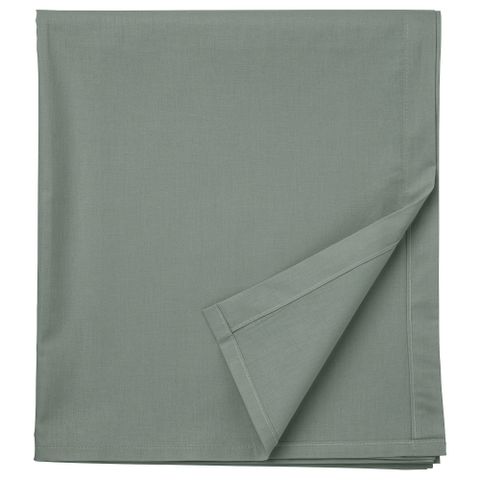 Простыня IKEA DVALA (ДВАЛА), Хаки, 240х260 см
