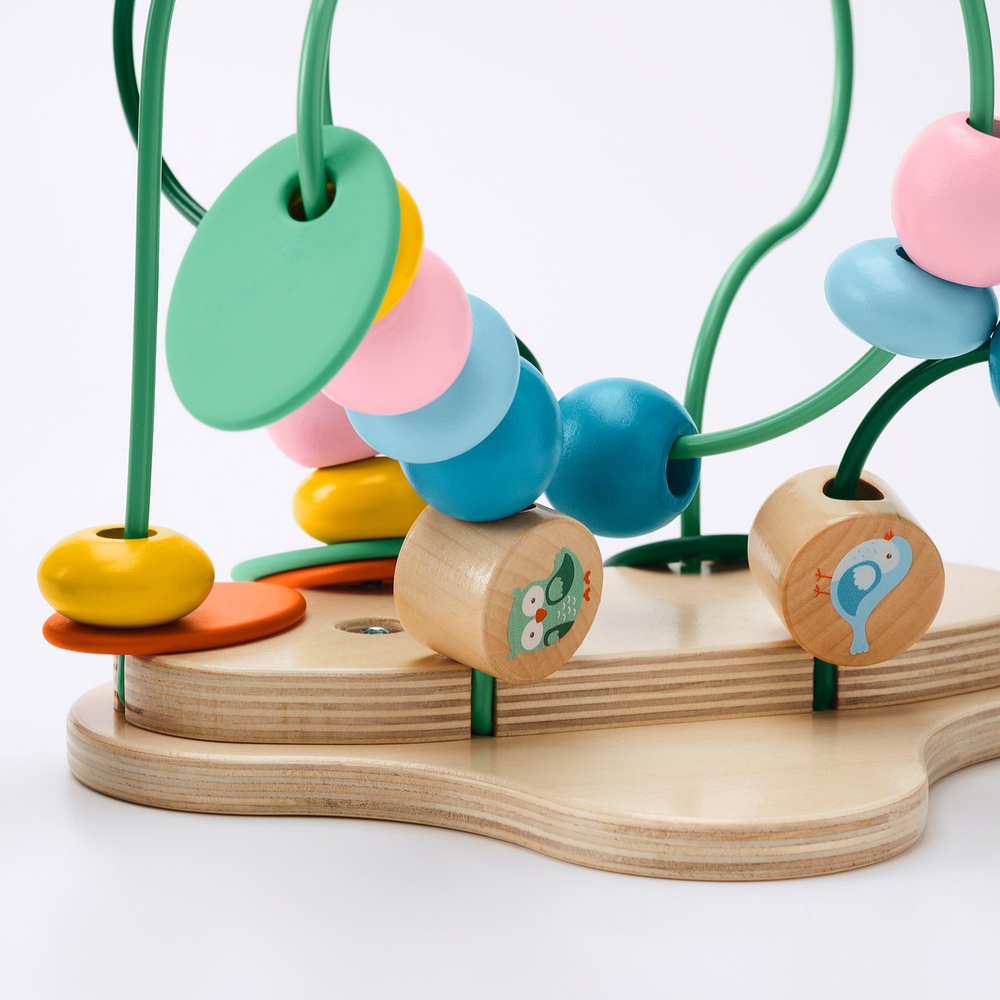 IKEA UPPSTÅ  (ИКЕА УППСТО)  -  Лабиринт с бусинами - разноцветный