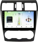 Магнитола для Subaru Forester 4 2012-2015, Impreza 4, XV (без штатной КЗВ) - Teyes CC4L-DTS монитор 9" IPS, Android 14, Быстрая, Snapdragon 662, CarPlay, 4G SIM-слот