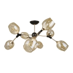 Люстра на штанге Arte Lamp SEPPIA A4211PL-8BK, 8хE27