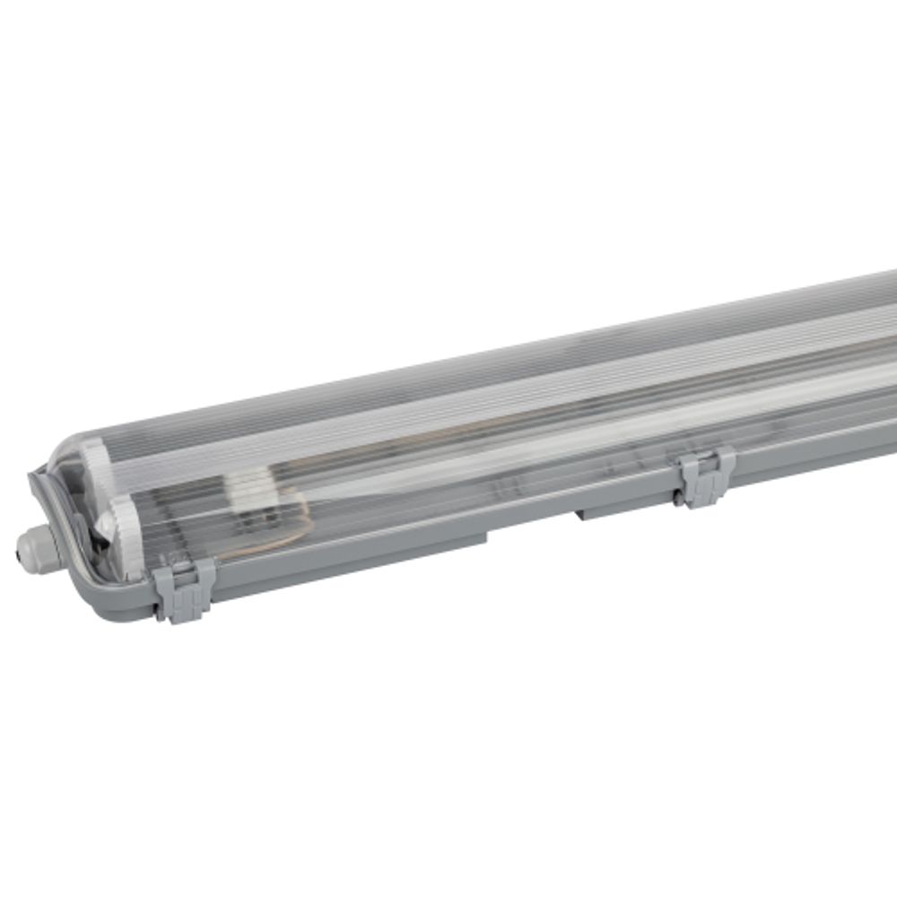 Светильник ЭРА SPP-103-0-002-120 IP65 под 2 светодиодные лампы T8 G13 LED 2x1200 транзитный 1,5 кВт в линию | Линейные IP65 под лампу T8 LED