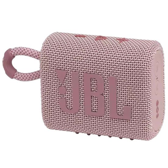 Bluetooth портативная колонка JBL Go 3 Розовый