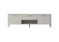 Тумба Type oak под ТВ ширина 180 см (серо-бежевый)