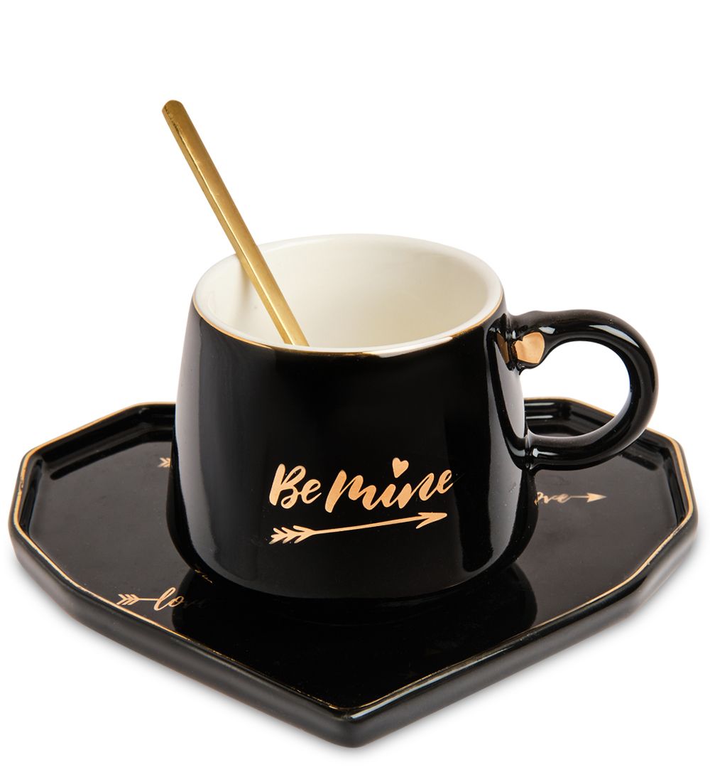 GAEM Art MUG-404/4 Чайная пара «Будь моей половинкой»