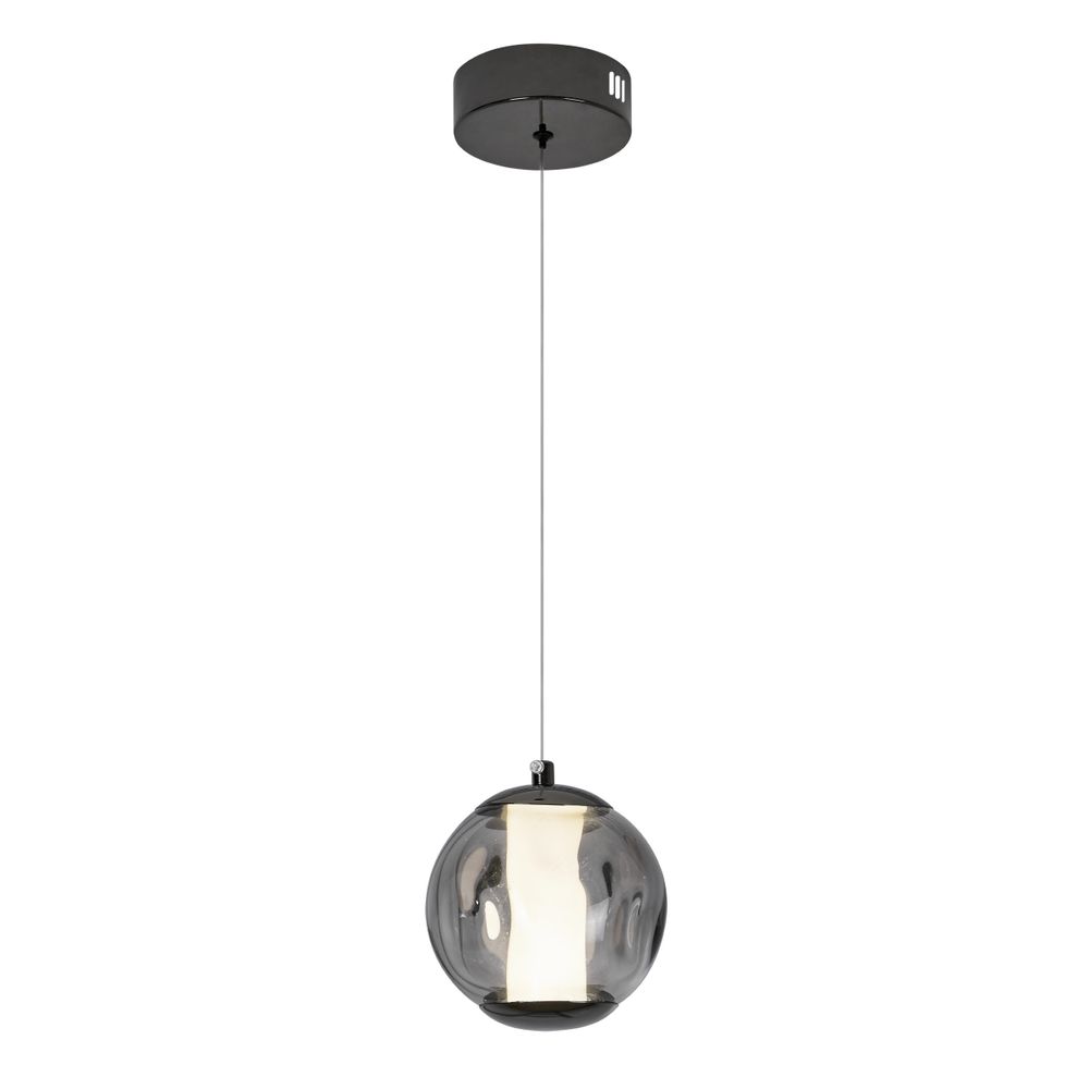 Подвесной светильник OD2437-1 pearl black/smoke
