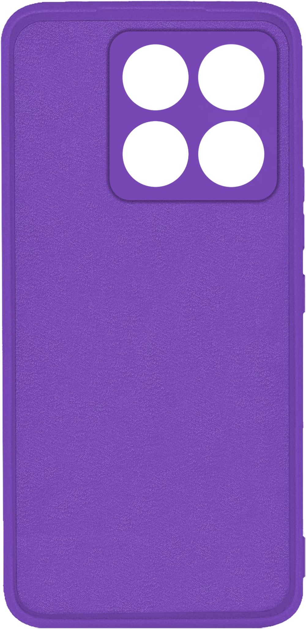 Мягкий Soft Touch чехол из силикона для XIAOMI 14T PRO с бархатной подкладкой