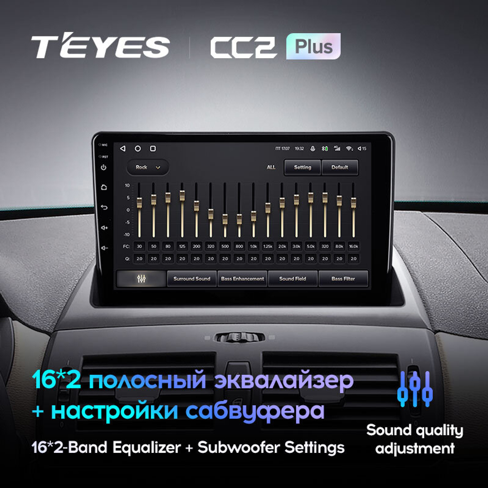Teyes CC2 Plus 9"для BMW X3 E83 2003-2010