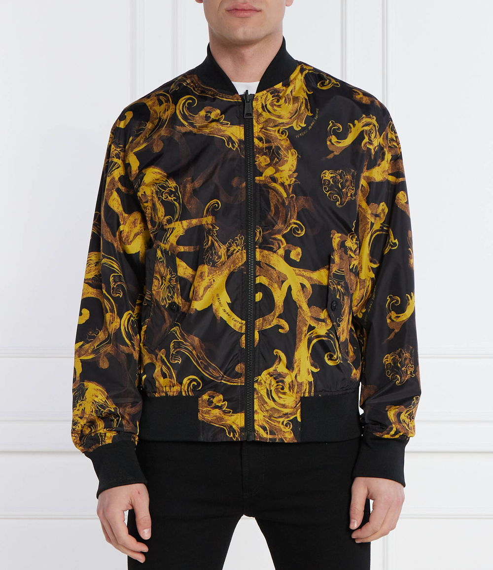 Двухсторонняя куртка бомбер Versace Jeans Couture - черный(76GAS407CQS85)