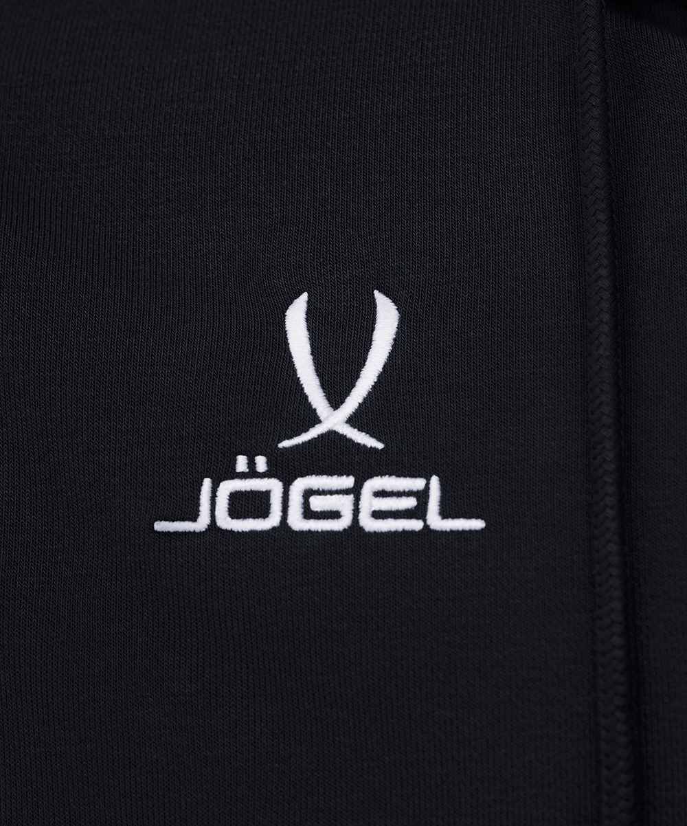 Худи на молнии ESSENTIAL Cotton Zip Hoodie, черный