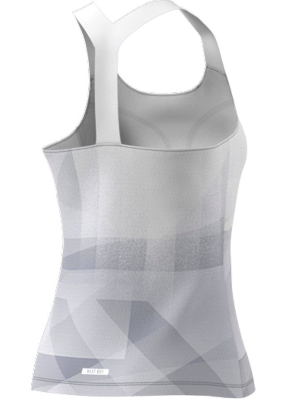 Женский топ теннисный Adidas Tennis Tokyo Y-Tank Primeblue HEAT.RDY W - серый