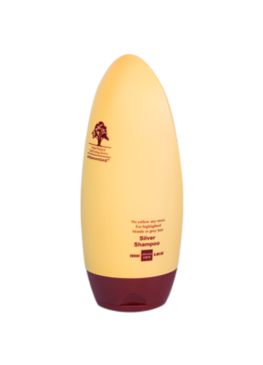 Arganmidas Silver Shampoo 200ml — серебристый шампунь для нейтрализации желтизны блонда