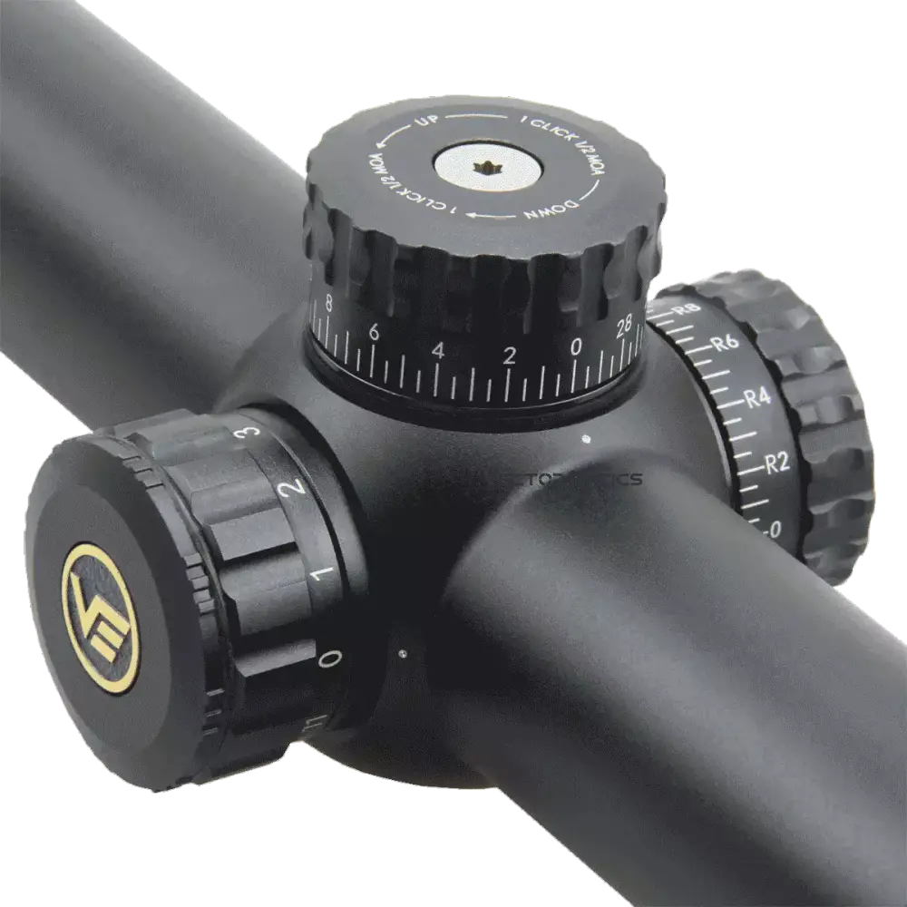 Оптический прицел Vector Optics Aston 1-6x24, сетка Tactical Dot MOA, 30 мм, тактические барабаны, азотозаполненный, с подсветкой (SCOC-24P)