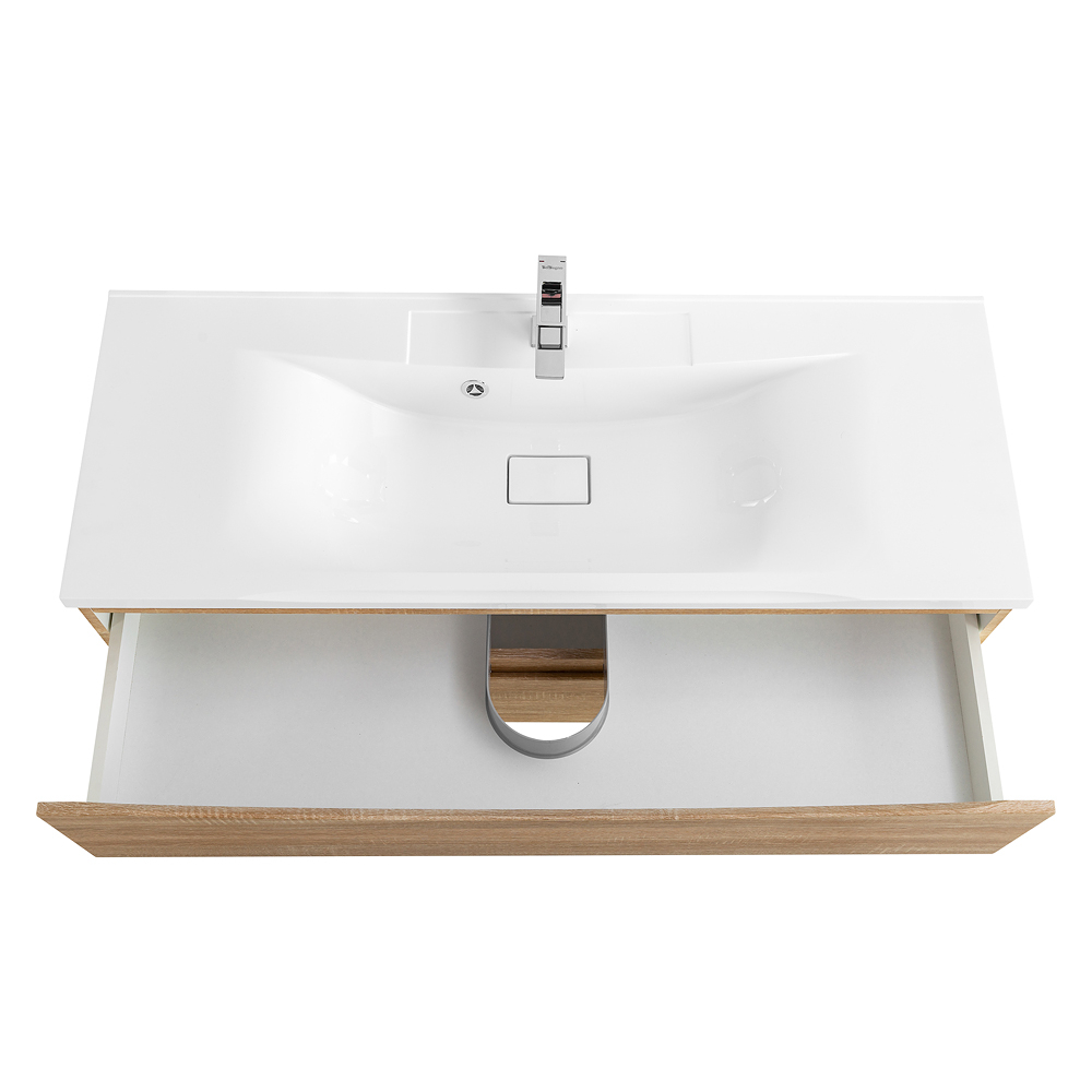 Тумба подвесная с раковиной BelBagno MARINO-1200-2C-SO-WO-P