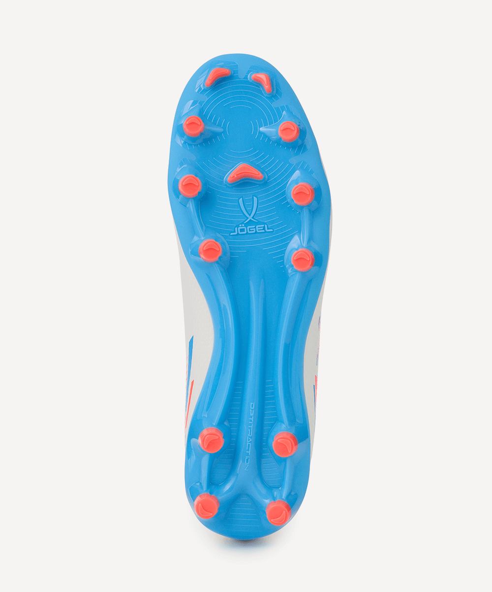 Бутсы футбольные Evofly FG Talant White/blue