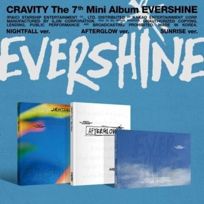 Альбом CRAVITY - EVERSHINE 7th Mini Album 3 Version SET