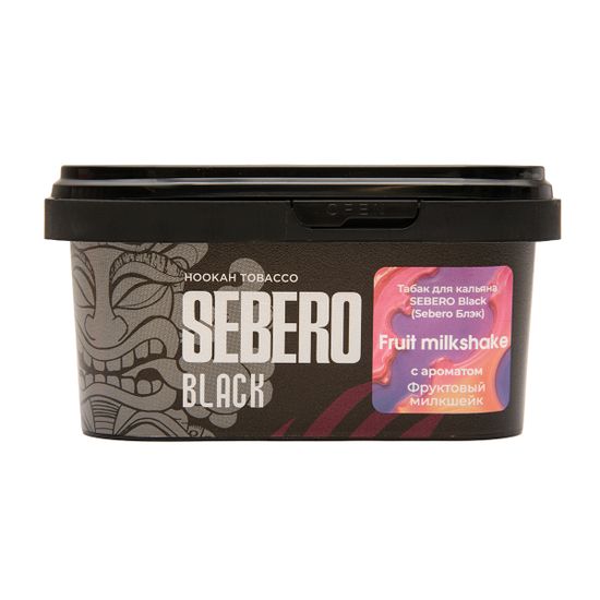 SEBERO Black (Fruit milkshake), 200 гр.