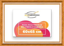 Рама 60x65 для картин и фотографий