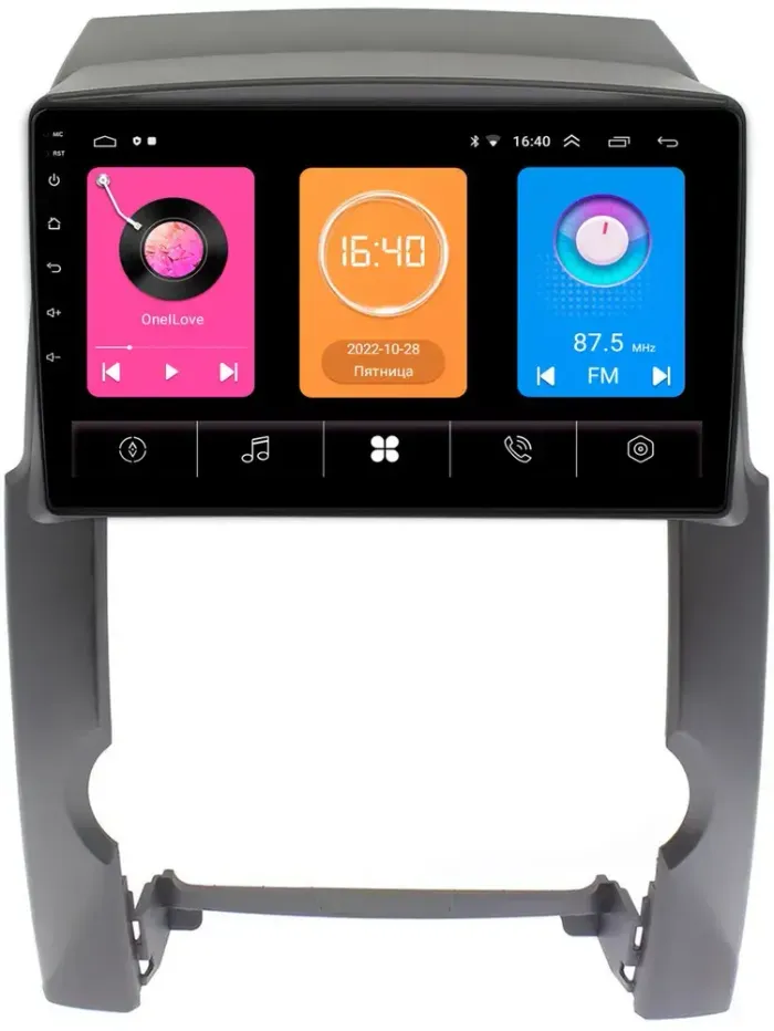 Магнитола для KIA Sorento XM 2009-2012 - GT10-1131/1131-1 на Android 10