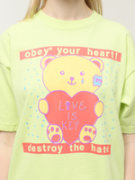 Женская Футболка Obey Your Heart