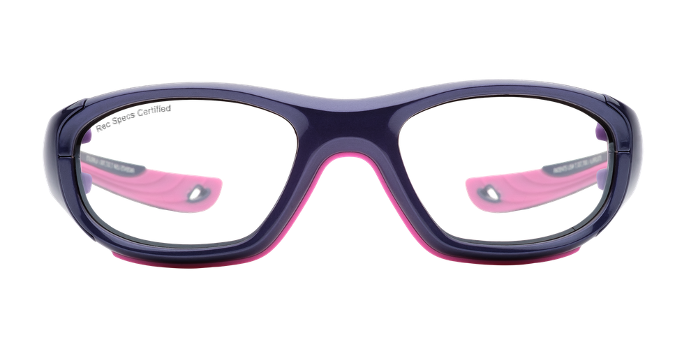 Спортивные очки с диоптриями Rec Specs / Rs-40 / Shiny Purple / Pink / для детей до 10 лет