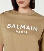 Футболка Balmain - бежевый(BF1EE020 BB02)