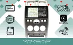 Магнитола для Lada Priora 2007-2013 (рамка серебро) - Vaycar VA33-3112-2K-1 на Android 13, Быстрая, 2K QLED, CarPlay, 4G SIM-слот