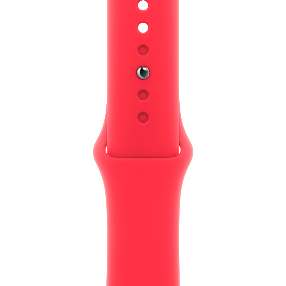 Умные часы Apple Watch Series 8 GPS, 41mm, Aluminium Case with Sport Band M/L, Red (Красный)