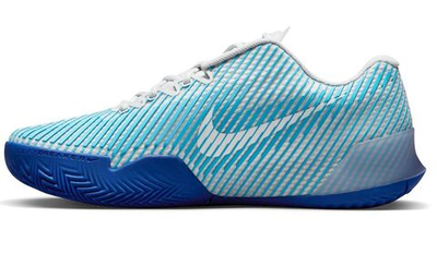 Мужские кроссовки теннисные Nike Zoom Vapor 11 Clay - photon dust/game royal/baltic blue